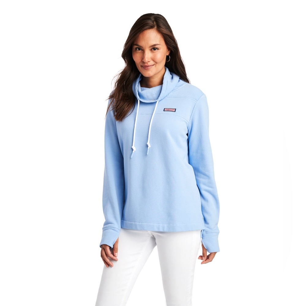 Vineyard Vines Women's Funnel-Neck Pullover/Shep Shirt - Picture 2 of 8